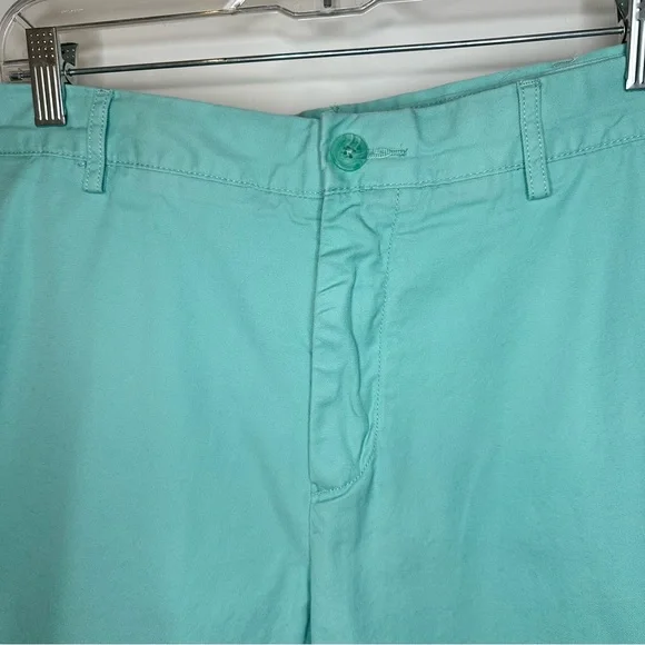 Lacoste Men's Light Blue Aqua Flat Front Shorts - Picture 4 of 9